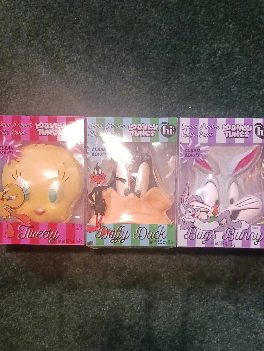 Looney Tunes Bath Bombs NEW 3 THREE pieces